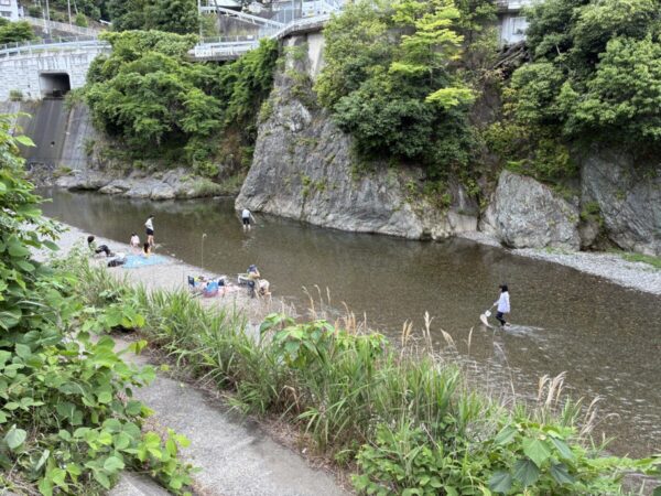 柿の郷くどやまの川遊び場の画像