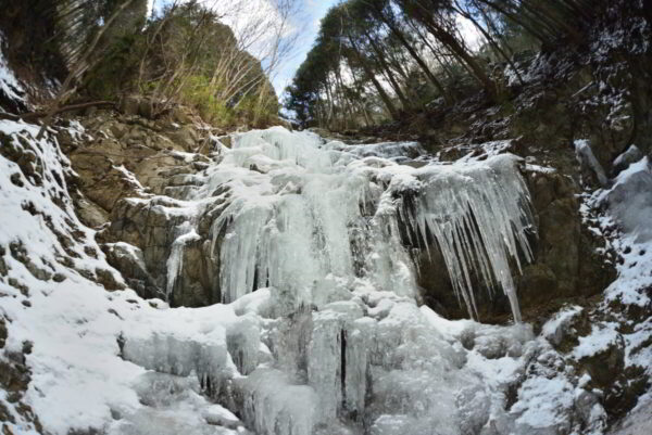 ツツジオ谷の氷瀑の画像