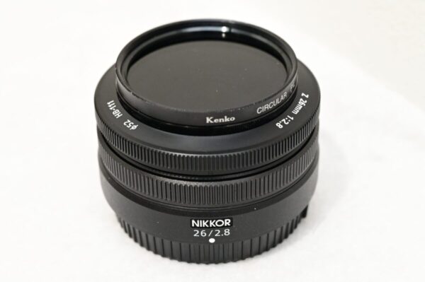 Z26㎜F2.8とCPLフィルターの画像