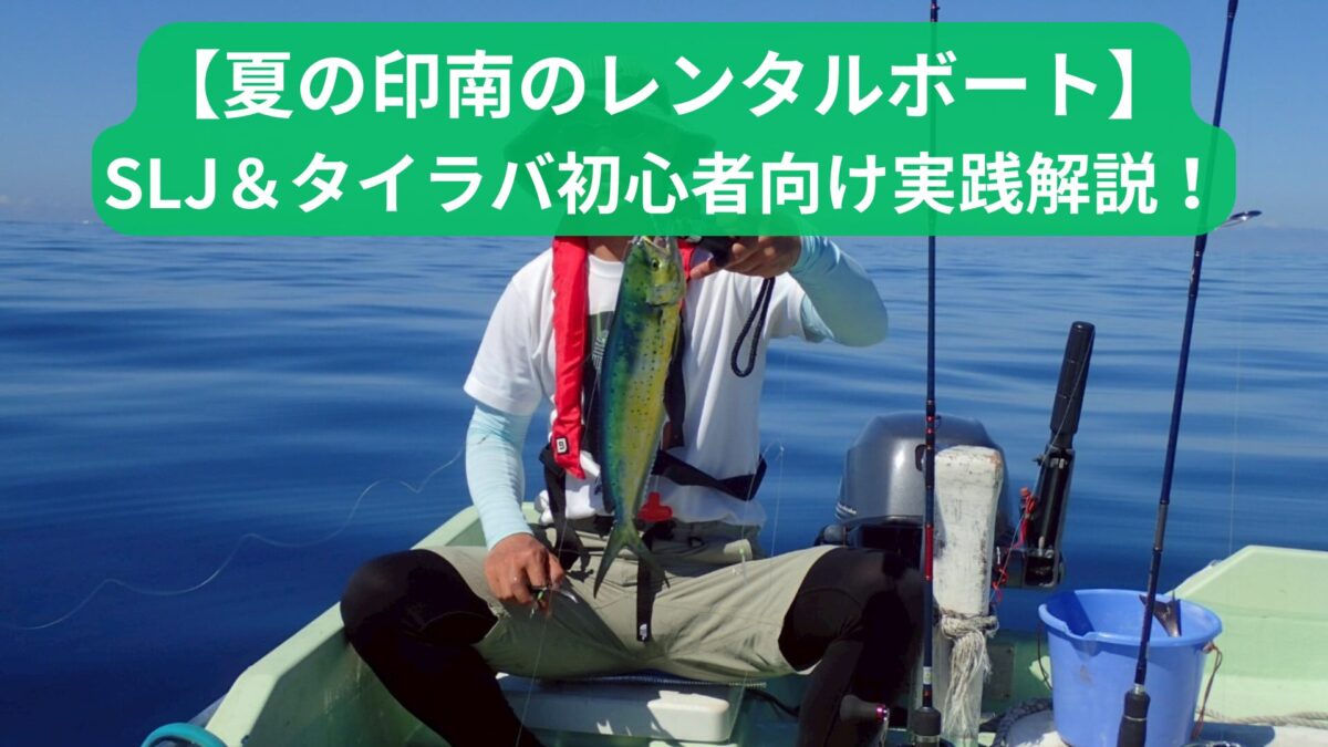 夏の印南のレンタルボートのアイキャッチ画像